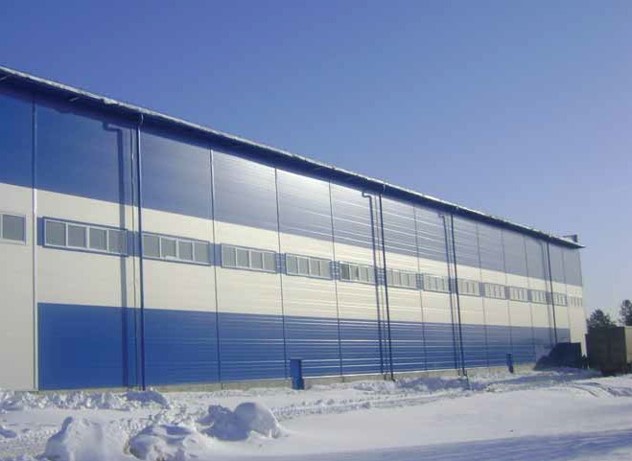 Неотапливаемый склад №1 готовой продукции стеклянной посуды