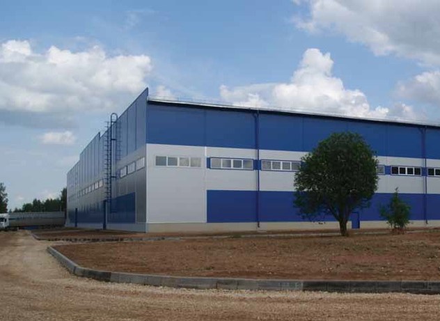 Неотапливаемый склад №2 готовой продукции стеклянной посуды