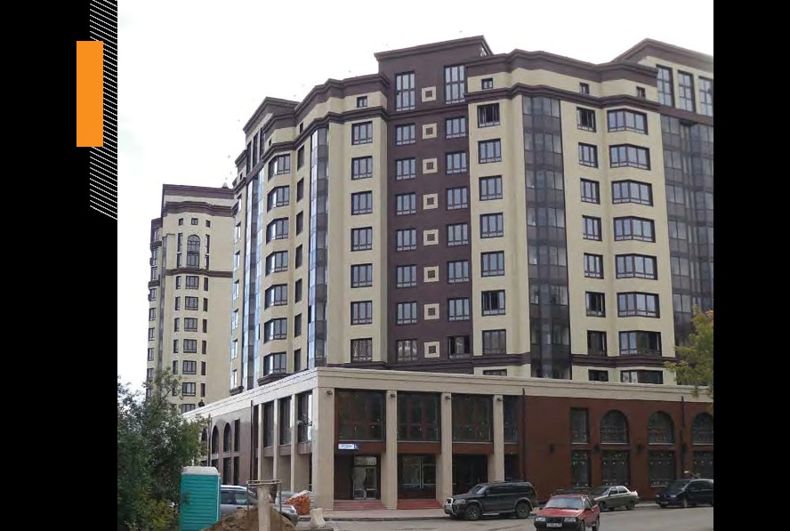 14-этажный Жилой дом с подземной автостоянкой, офисными и торговыми помещениями «Гранд Парк»