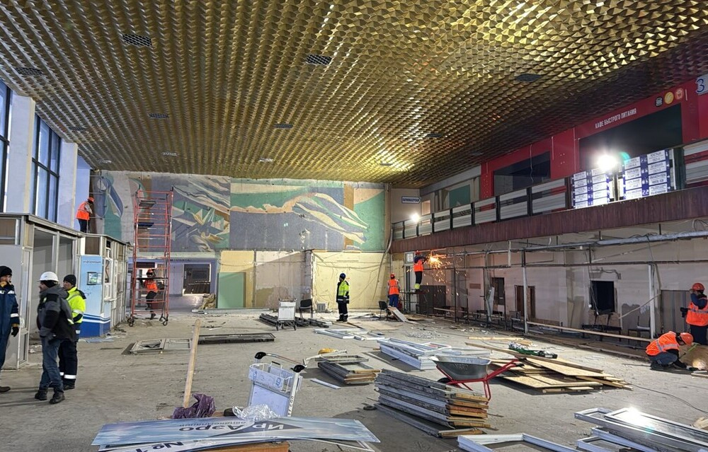 Выполнение работ по ремонту зданий и помещений и переоснащению объектов аэропорта для организации обслуживания грузов и почты на внутренних воздушных линиях. Аэропорт Магадан. - photo4