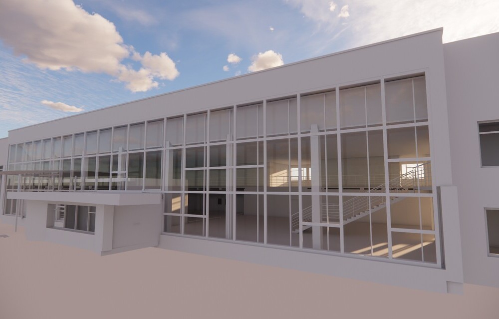 Выполнение работ по ремонту зданий и помещений и переоснащению объектов аэропорта для организации обслуживания грузов и почты на внутренних воздушных линиях. Аэропорт Магадан. - photo1